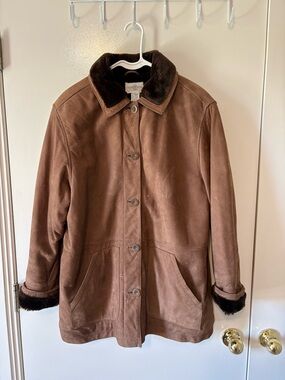 100% Genuine Leather and Faux Fur Lined Jacket by Nordstrom’s